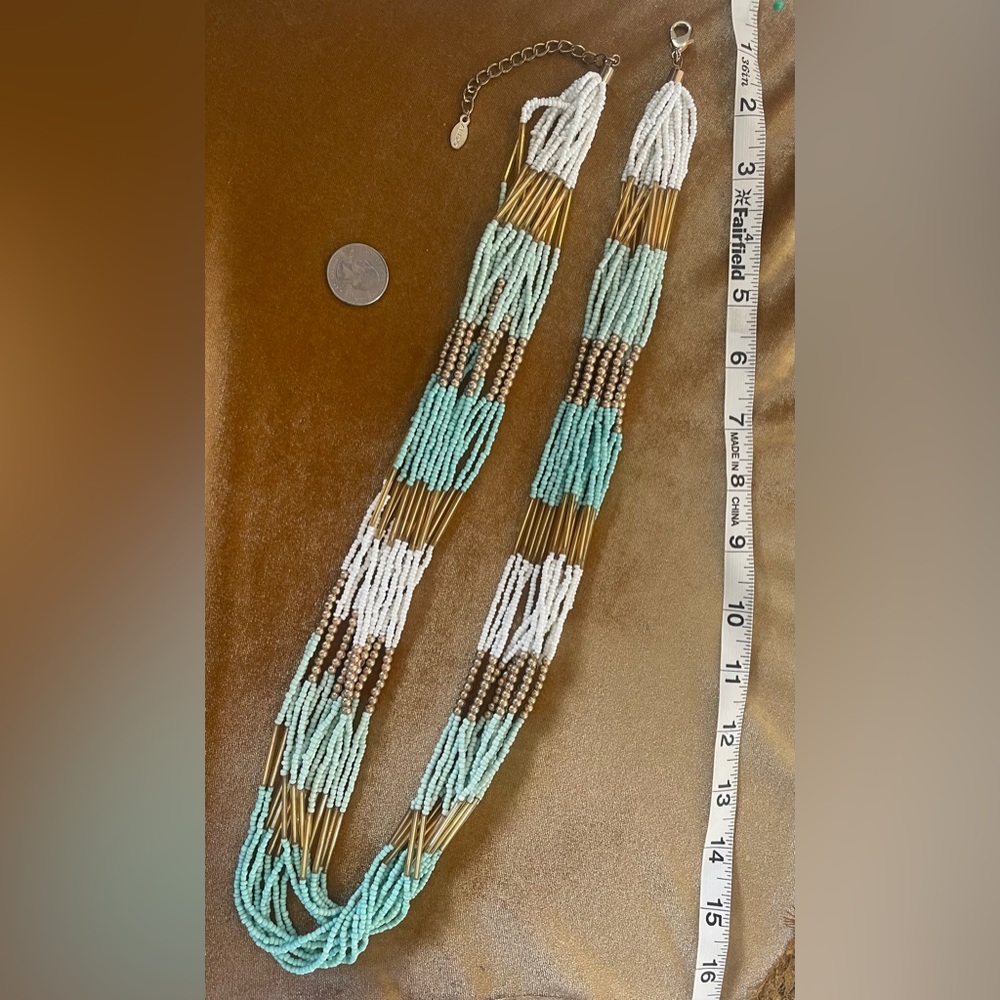 Aldo Multistrand Beaded Necklace - Picture 4 of 4